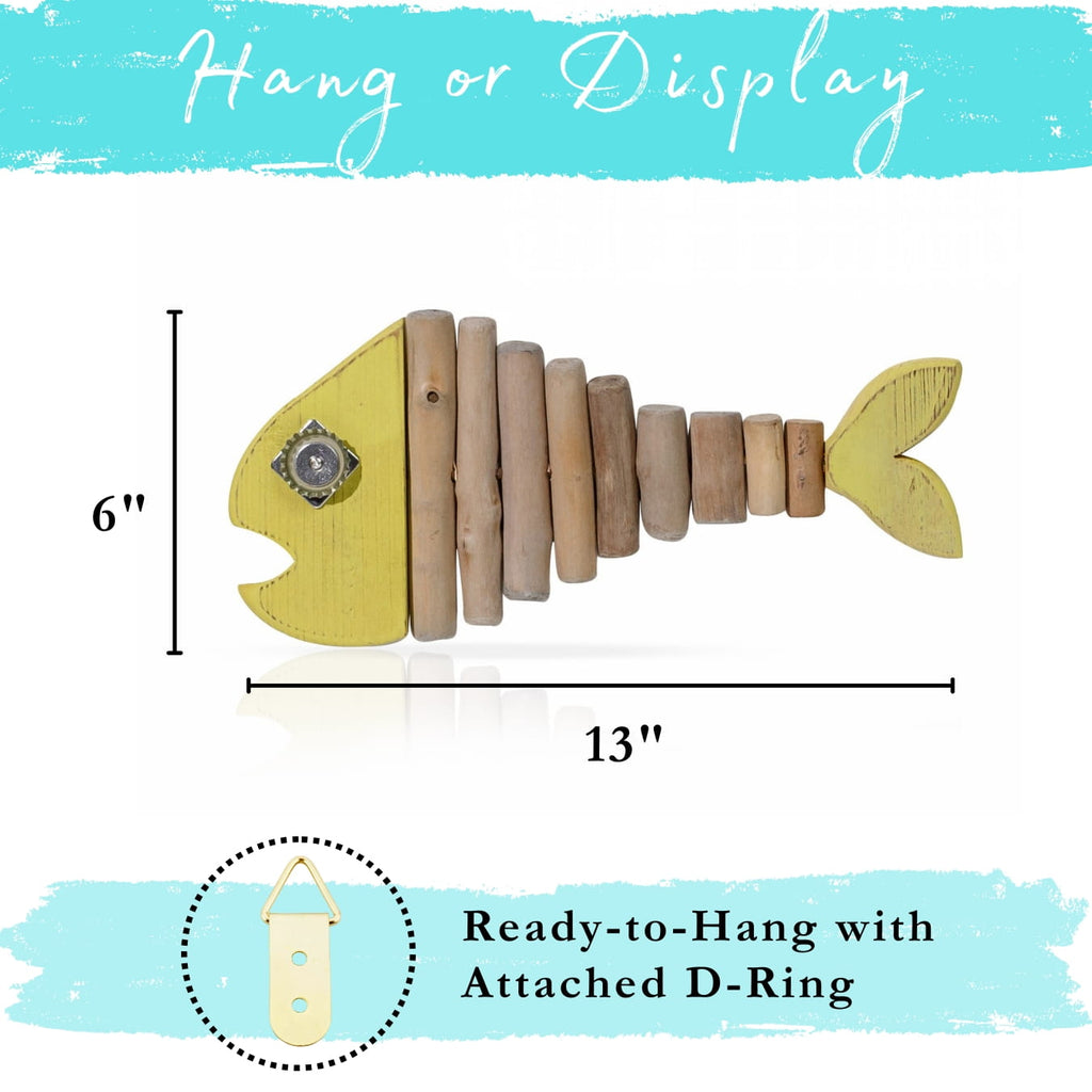 Handmade Driftwood Fish - PIXIE