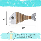 Handmade Driftwood Fish - PEARL