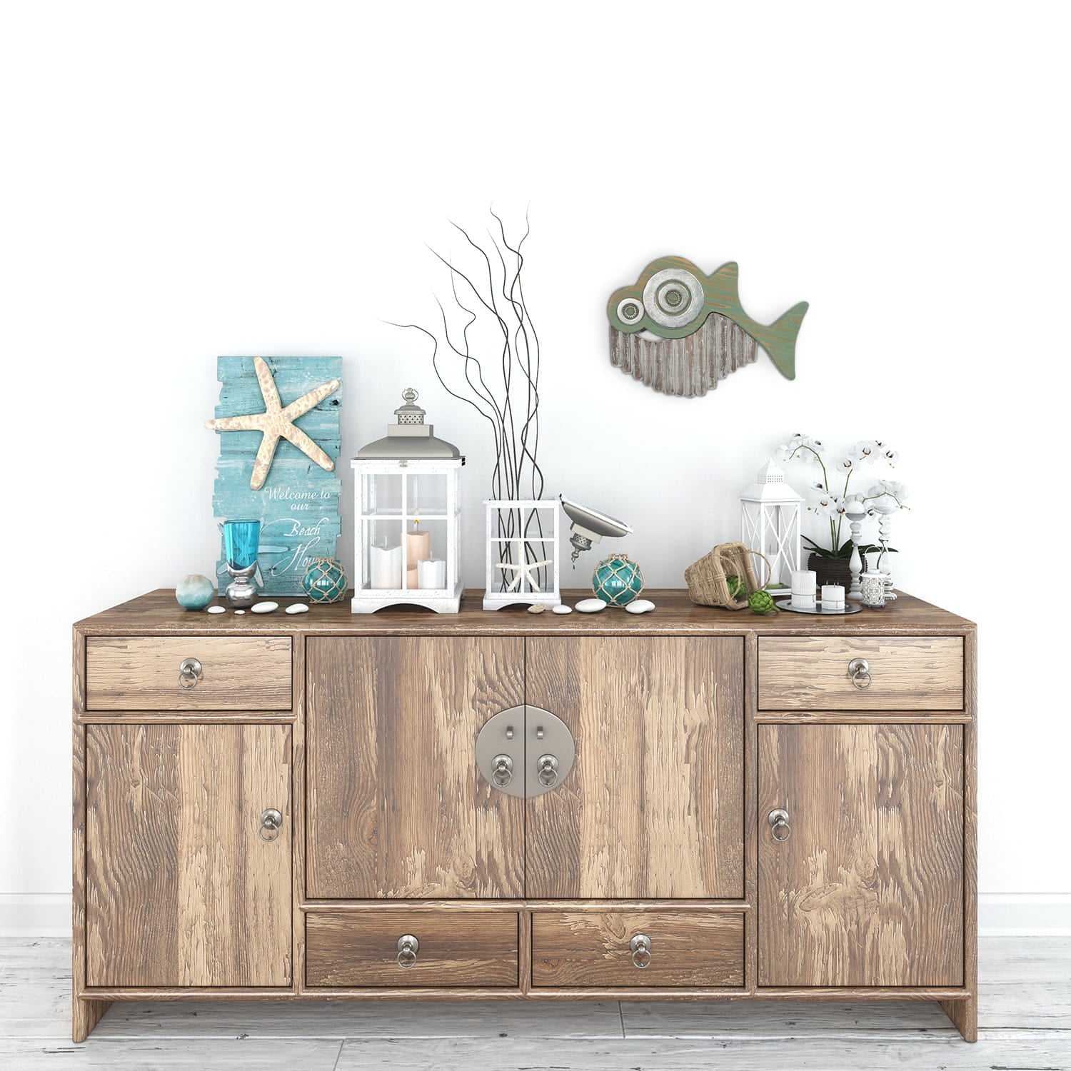 Handmade Driftwood Fish - RATCHET