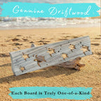 Handmade Driftwood Board - TURTLE MARCH